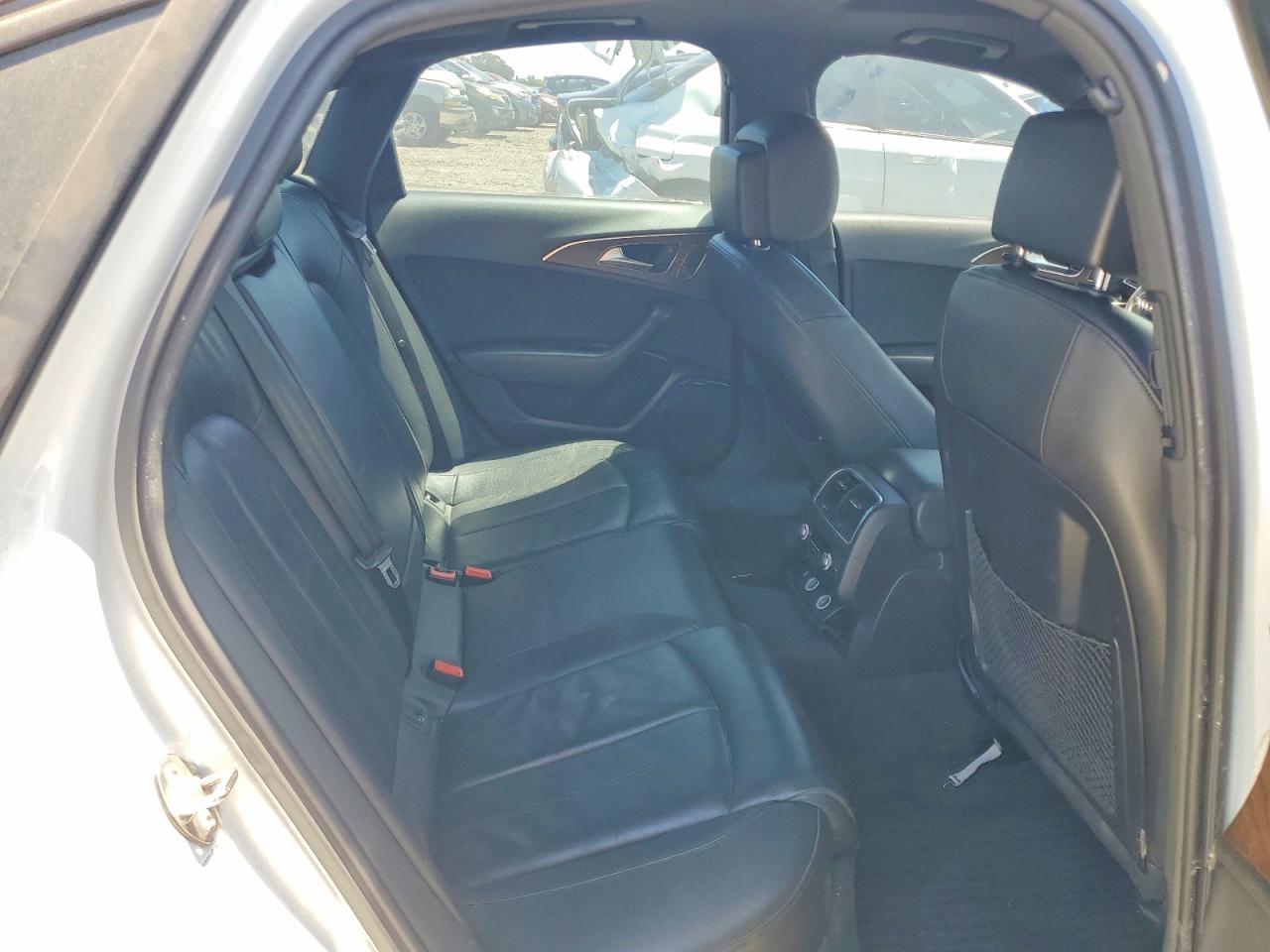 2014 Audi A6 Premium Plus White vin: WAUFGAFC5EN147029