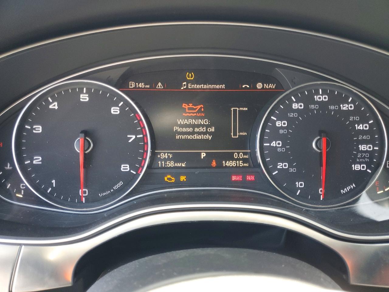 2014 Audi A6 Premium Plus White vin: WAUFGAFC5EN147029