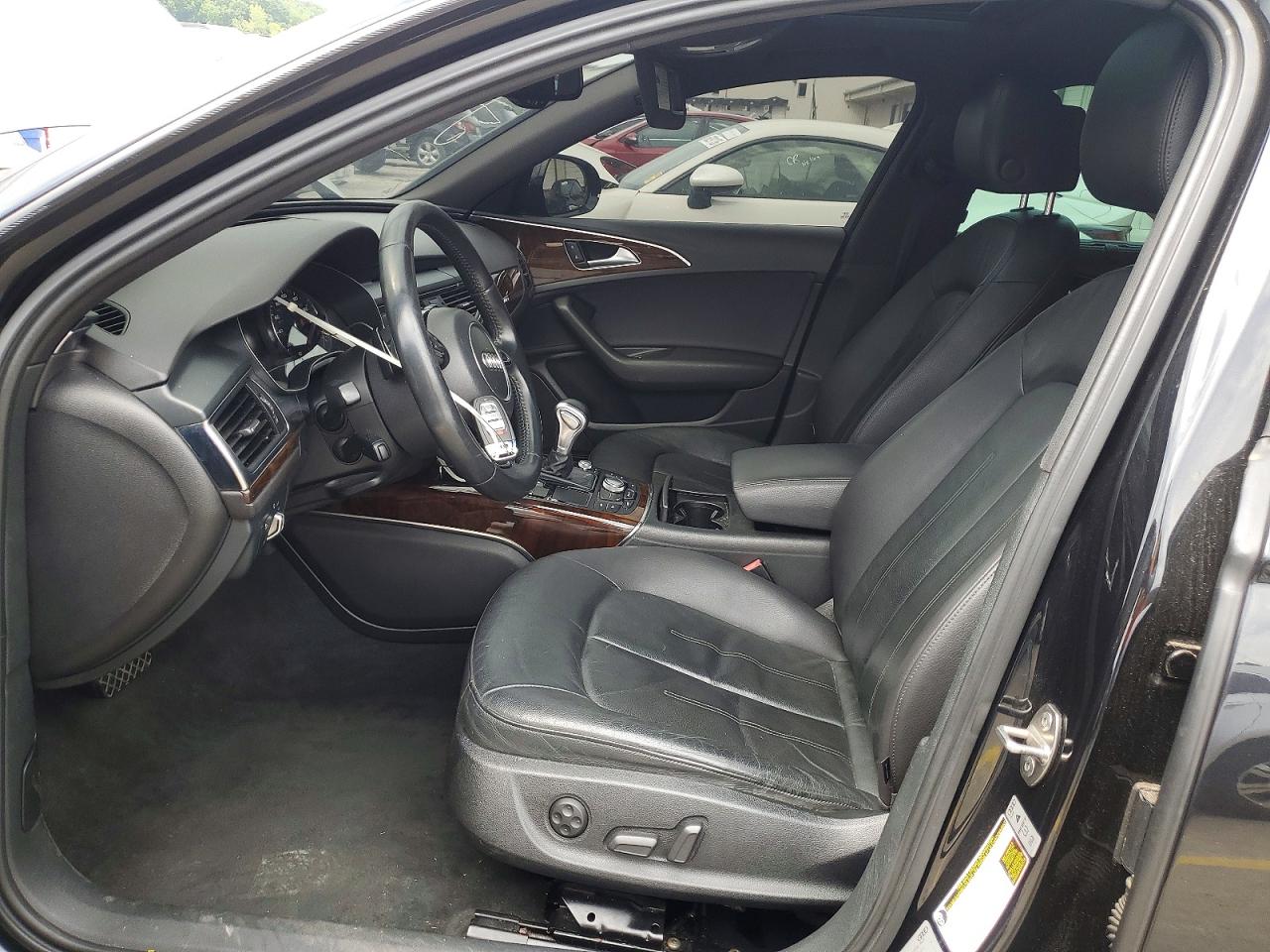2015 Audi A6 Premium Plus Black vin: WAUFGAFC5FN009475