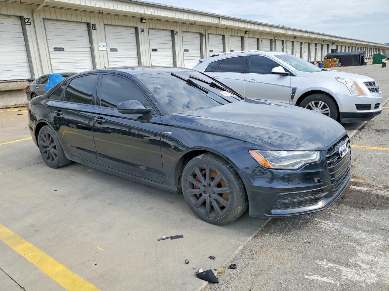 2015 Audi A6 Premium Plus Black vin: WAUFGAFC5FN009475