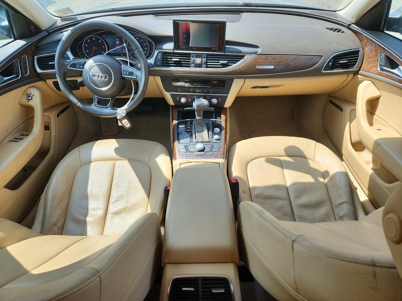 2015 Audi A6 Premium Plus Silver vin: WAUFGAFC5FN010898