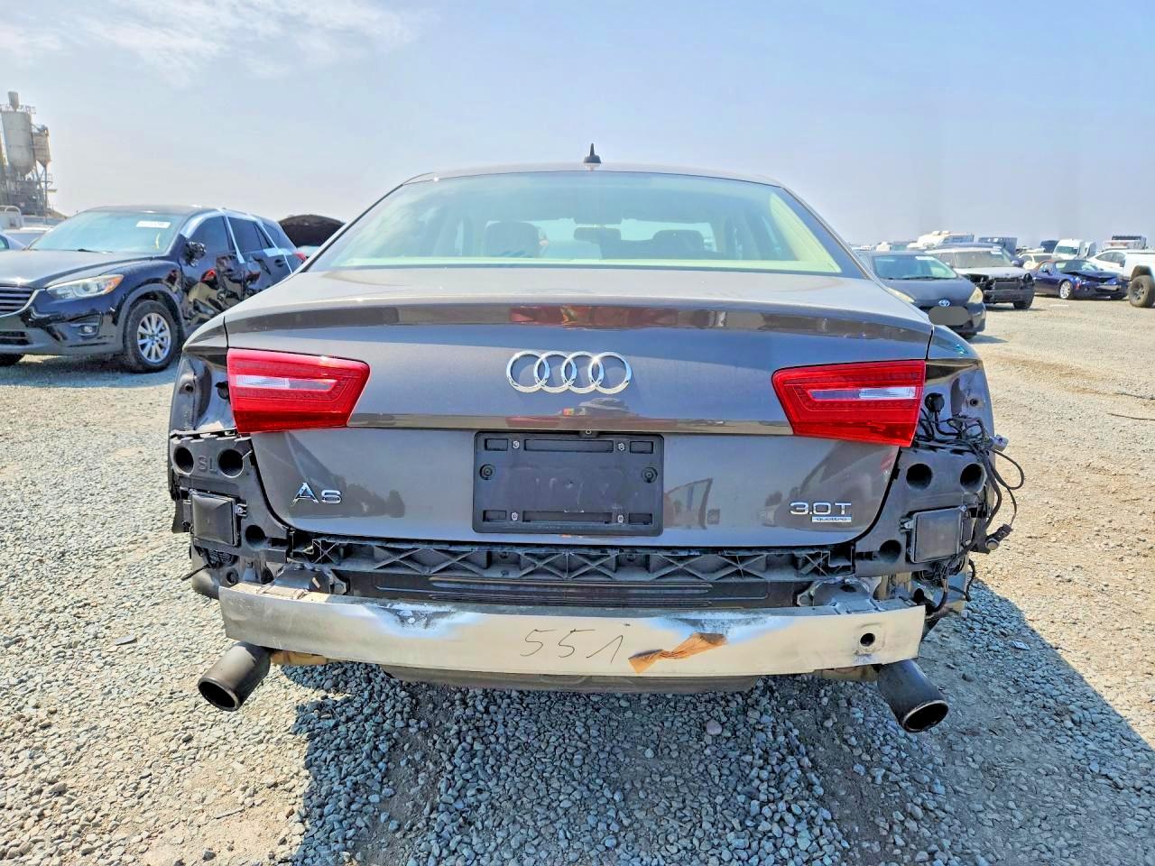 2015 Audi A6 Premium Plus Silver vin: WAUFGAFC5FN010898