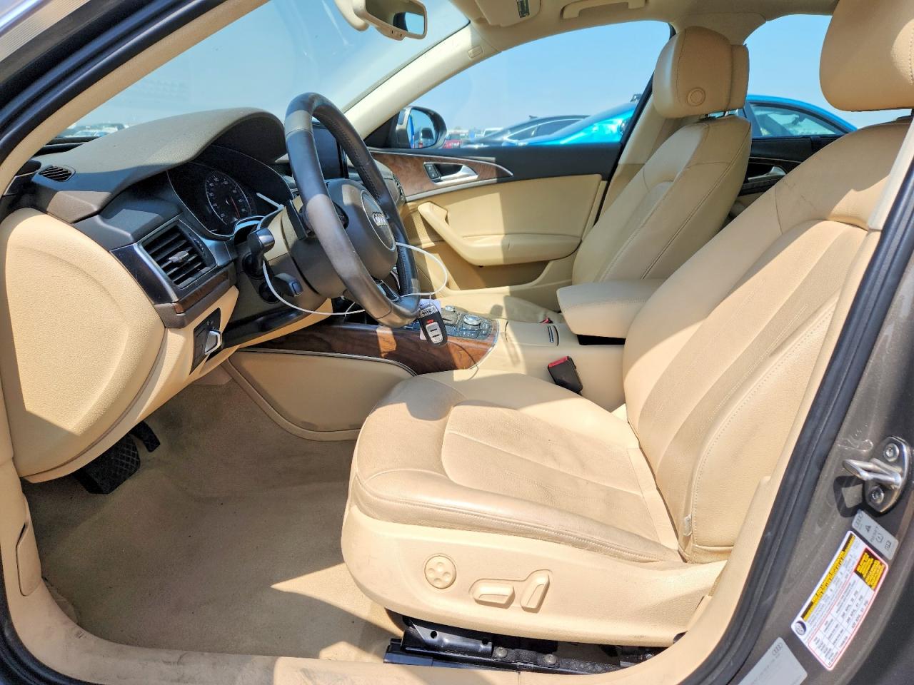 2015 Audi A6 Premium Plus Silver vin: WAUFGAFC5FN010898