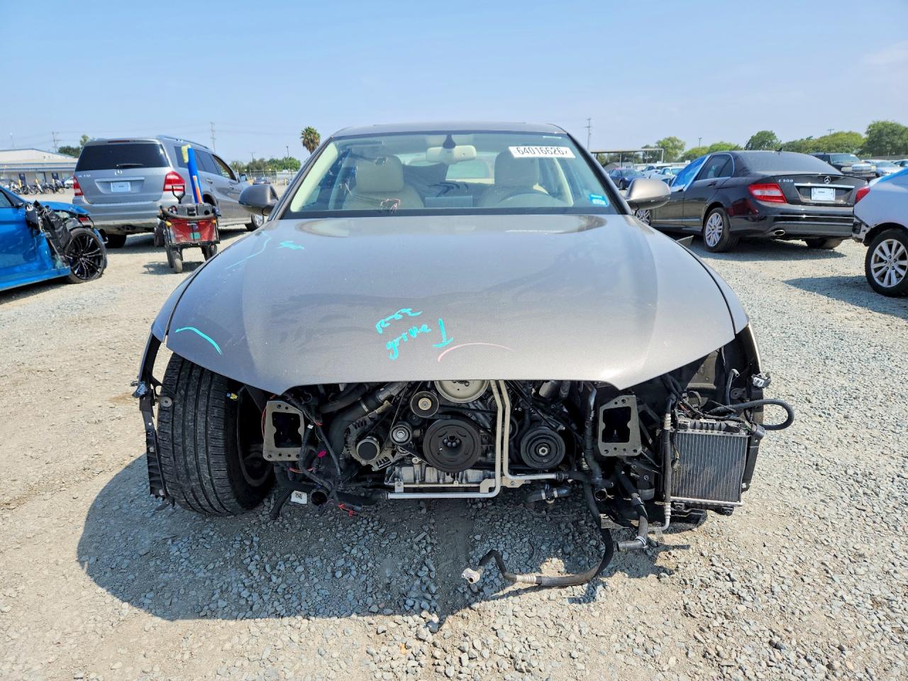 2015 Audi A6 Premium Plus Silver vin: WAUFGAFC5FN010898