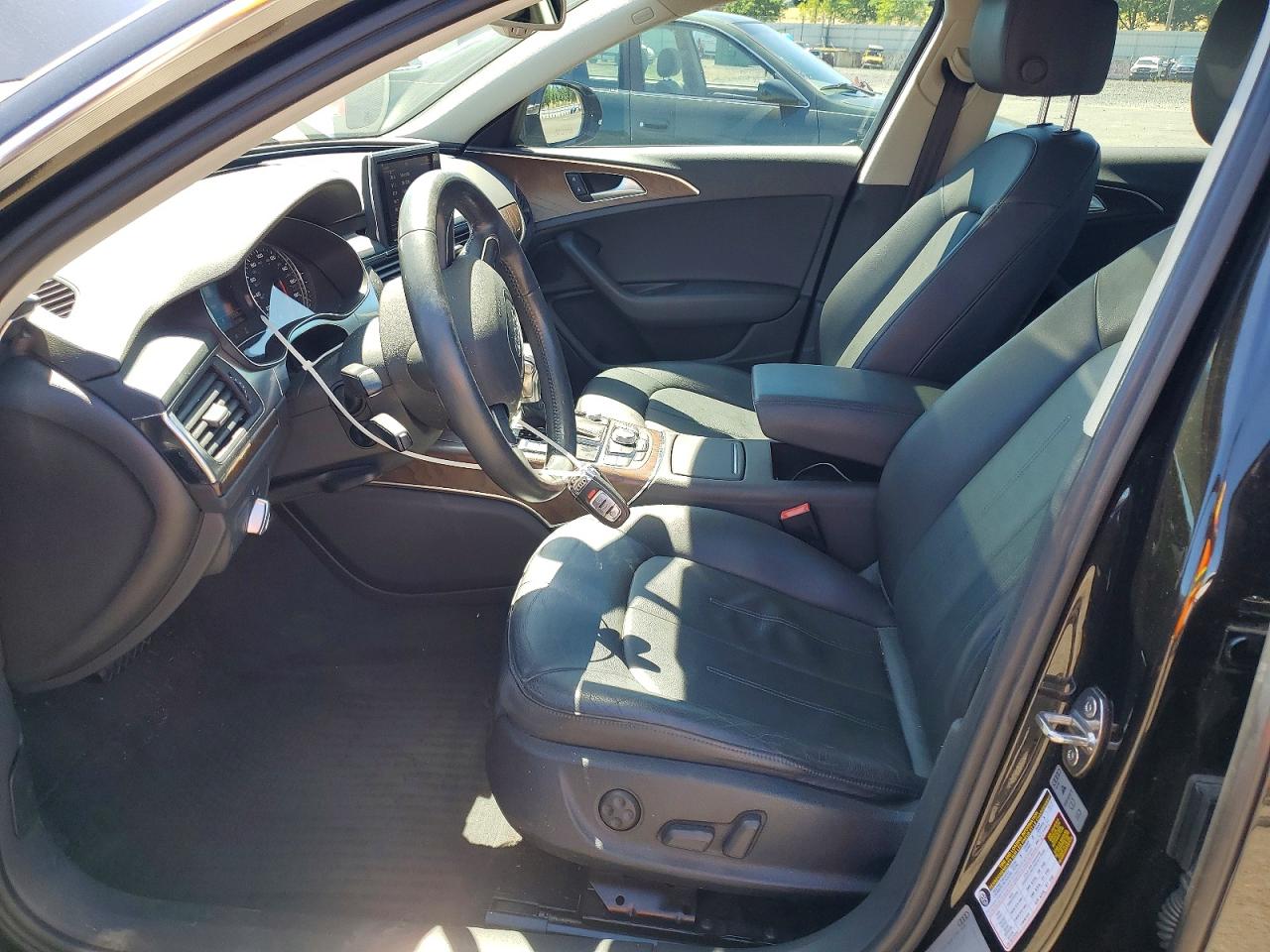 2014 Audi A6 Premium Plus Brown vin: WAUFGAFC6EN093787