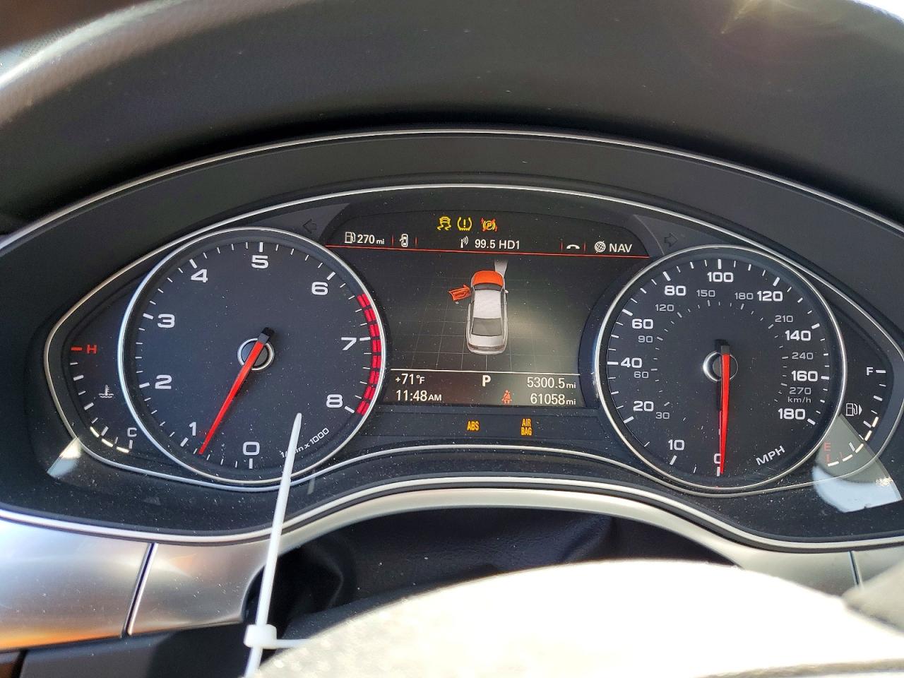 2014 Audi A6 Premium Plus Brown vin: WAUFGAFC6EN093787