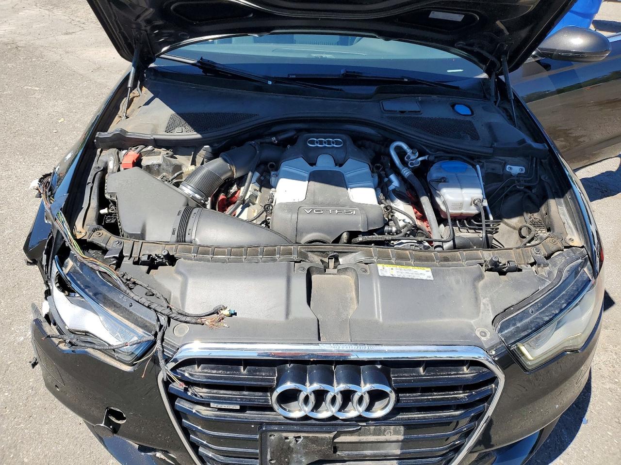 2014 Audi A6 Premium Plus Brown vin: WAUFGAFC6EN093787