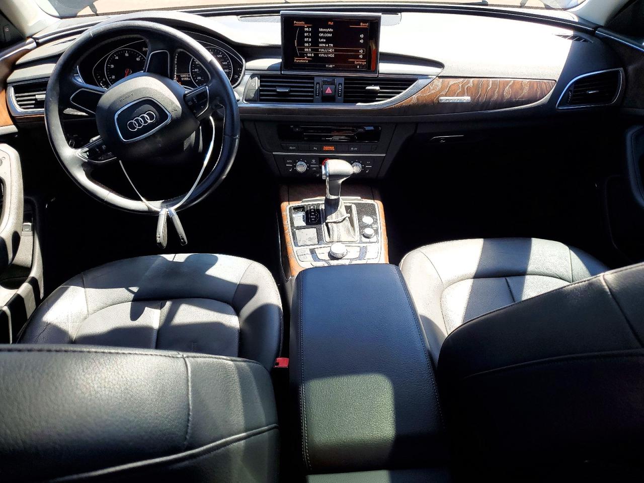2014 Audi A6 Premium Plus Brown vin: WAUFGAFC6EN093787