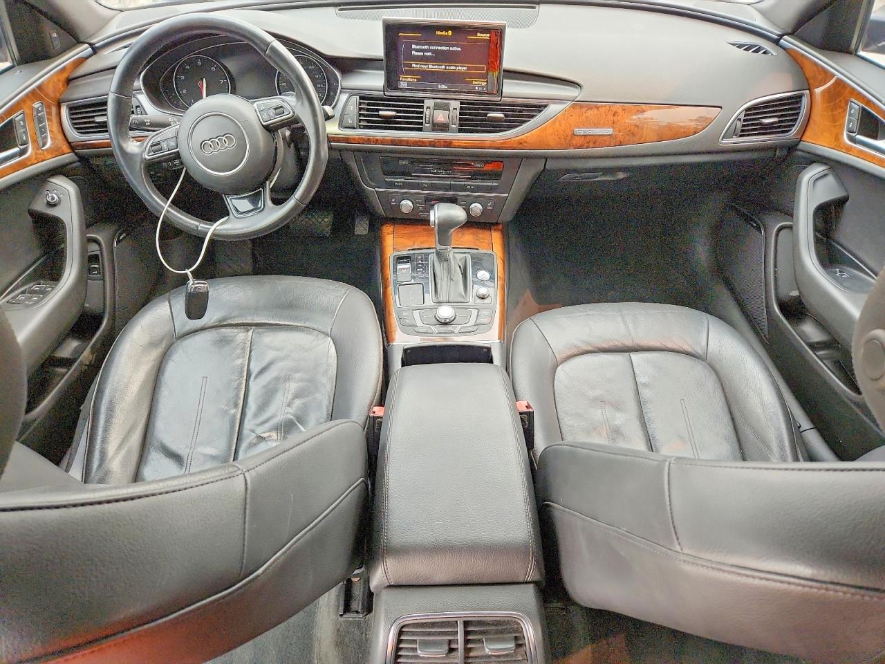 2014 Audi A6 Premium Plus Black vin: WAUFGAFC6EN129543