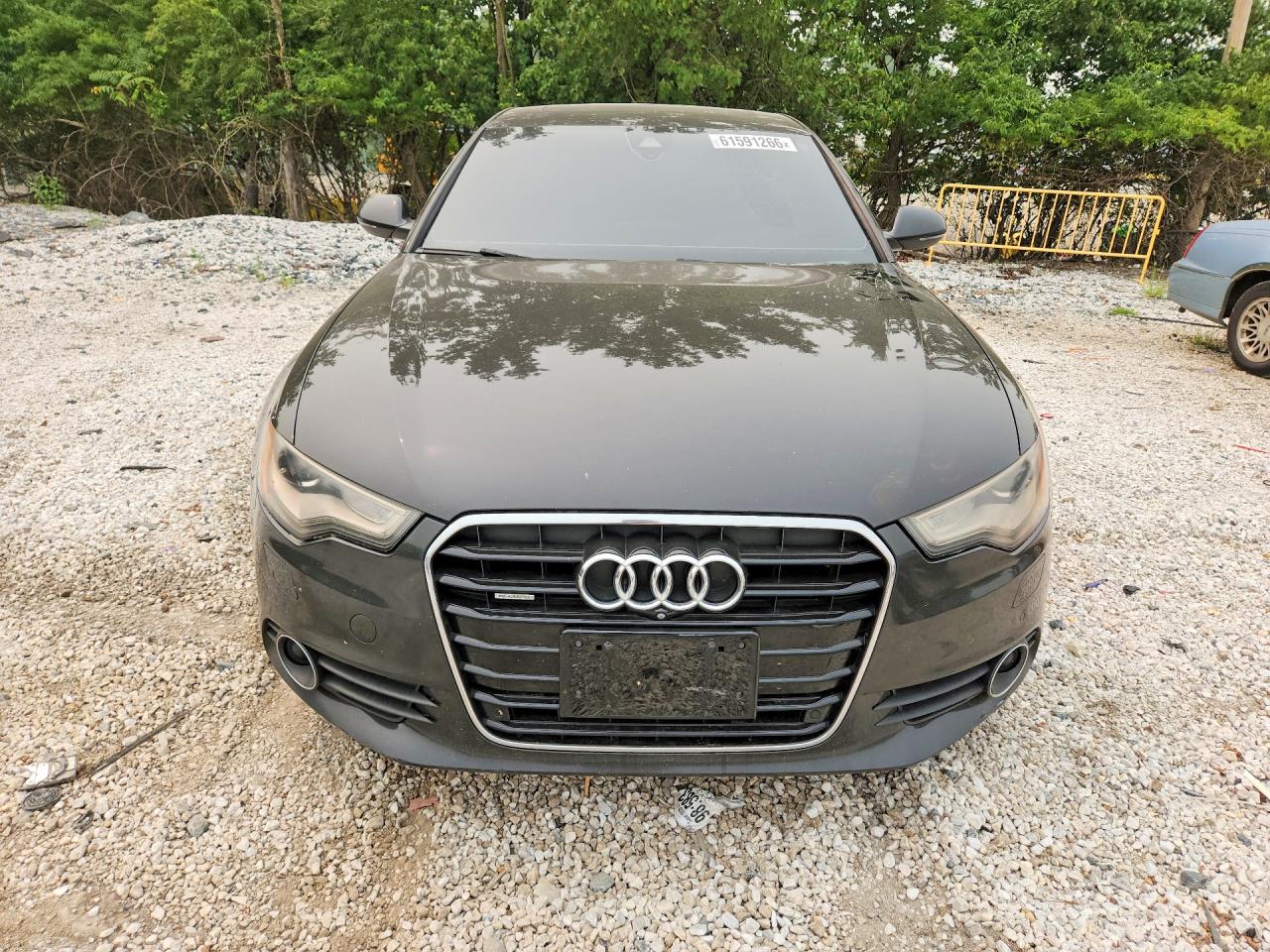 2014 Audi A6 Premium Plus Black vin: WAUFGAFC6EN129543