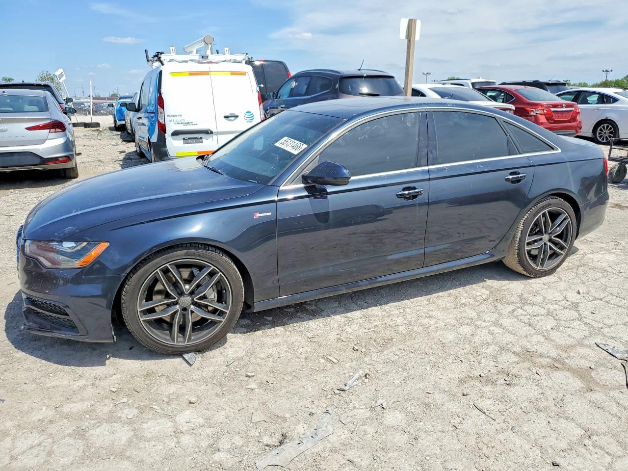 2015 Audi A6 Premium Plus Charcoal vin: WAUFGAFC6FN043165
