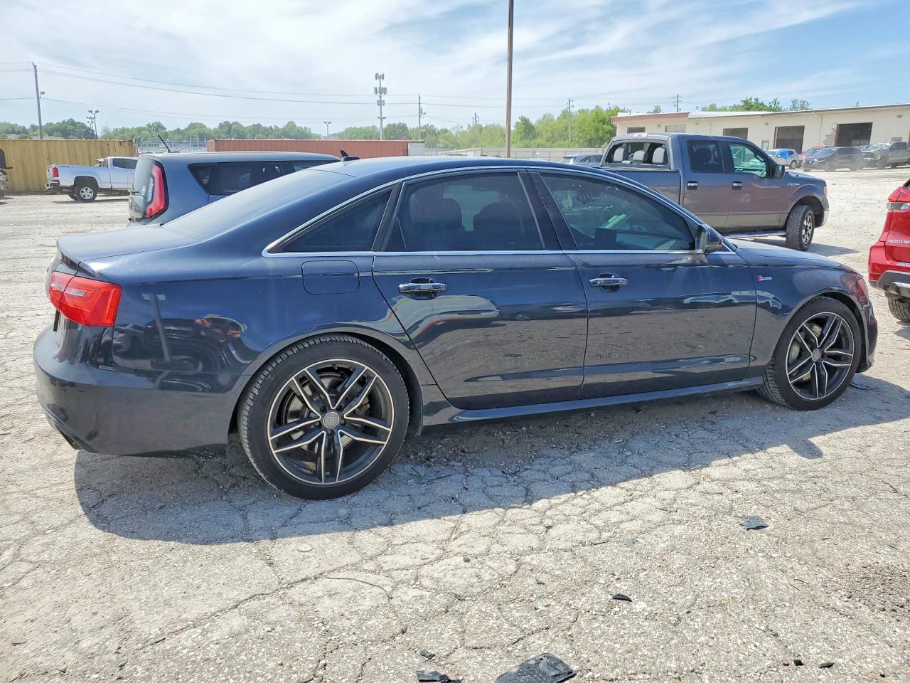 2015 Audi A6 Premium Plus Charcoal vin: WAUFGAFC6FN043165