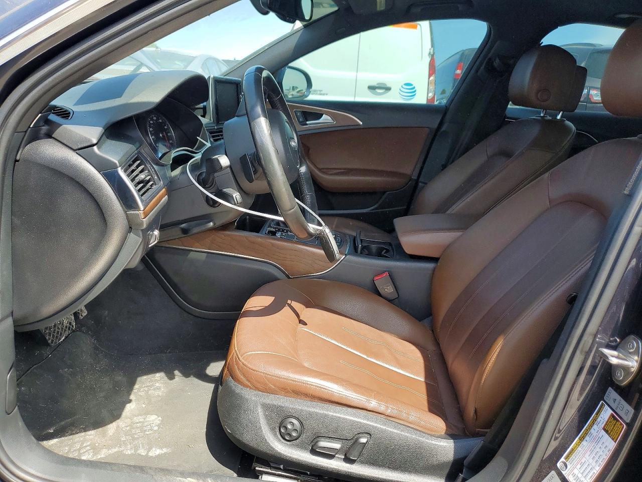 2015 Audi A6 Premium Plus Charcoal vin: WAUFGAFC6FN043165