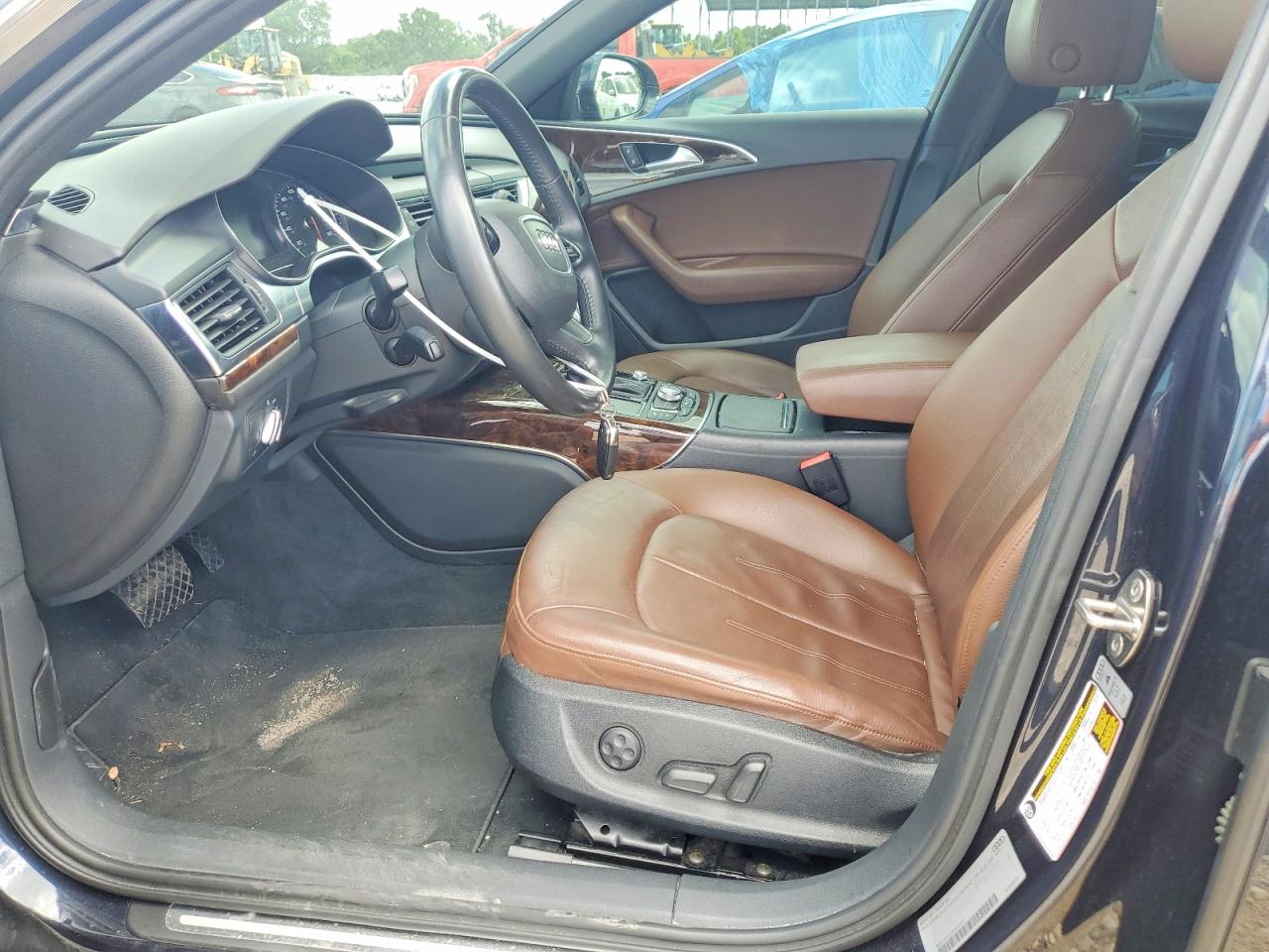 2014 Audi A6 Premium Plus Black vin: WAUFGAFC7EN049913