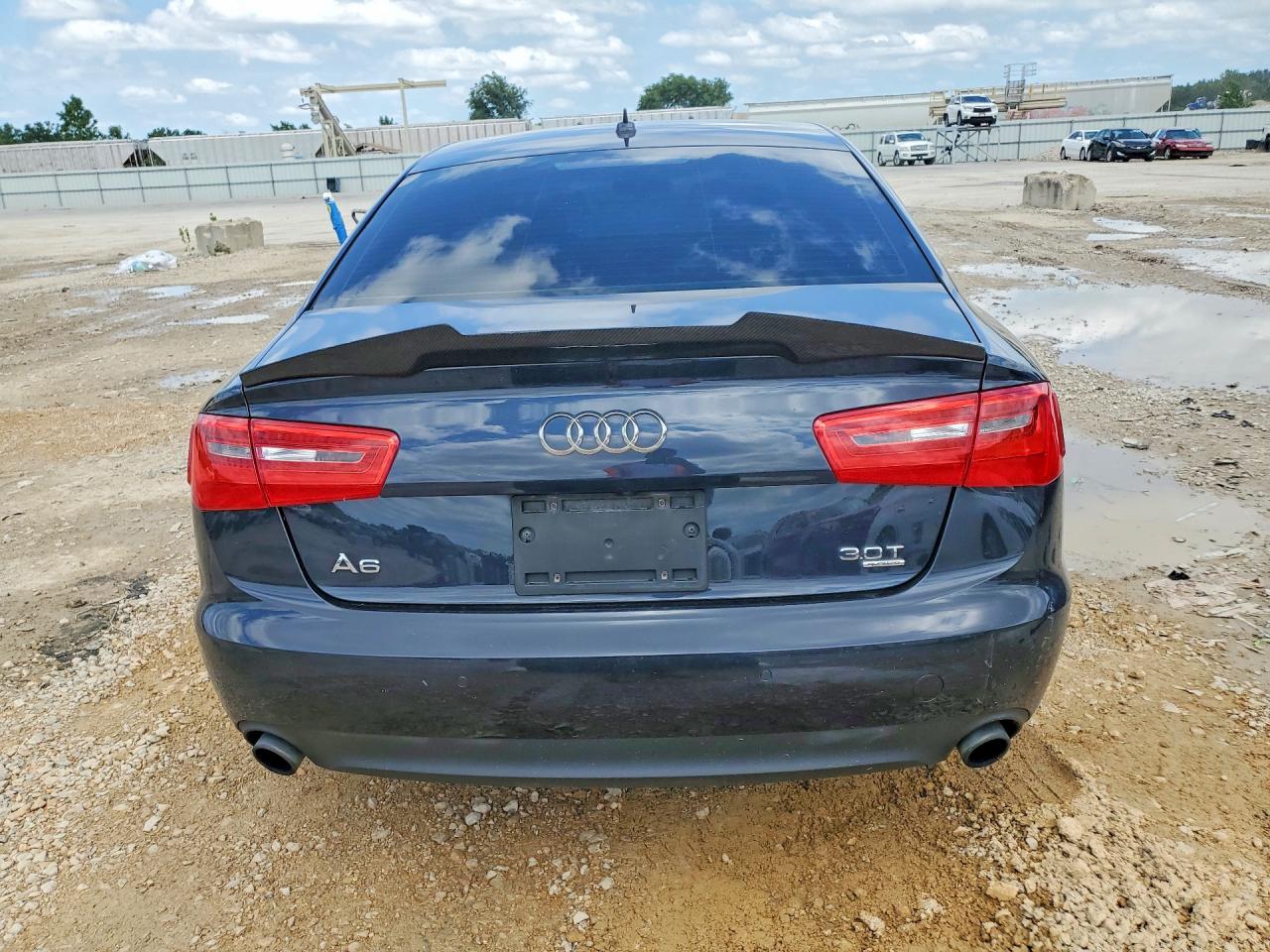 2014 Audi A6 Premium Plus Black vin: WAUFGAFC7EN049913