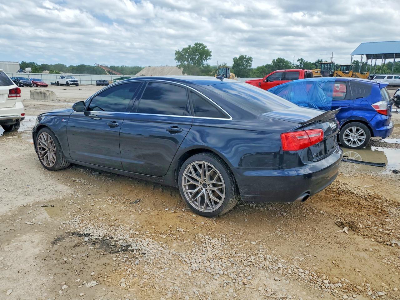 2014 Audi A6 Premium Plus Black vin: WAUFGAFC7EN049913