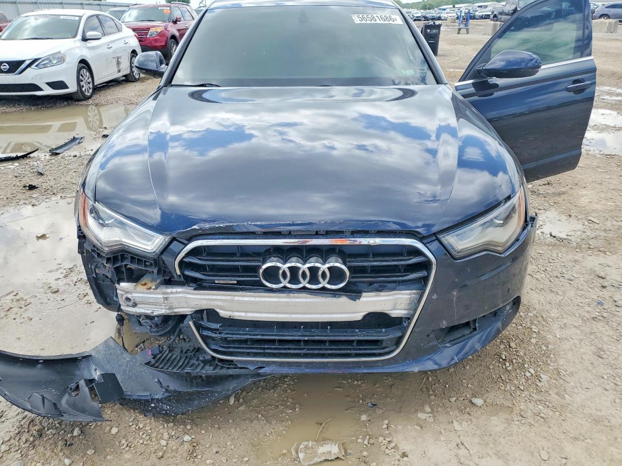 2014 Audi A6 Premium Plus Black vin: WAUFGAFC7EN049913