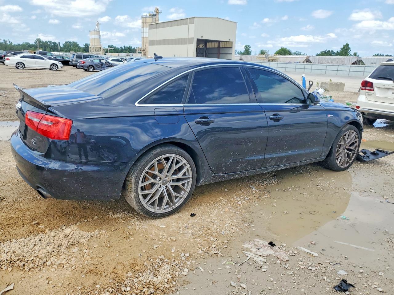 2014 Audi A6 Premium Plus Black vin: WAUFGAFC7EN049913