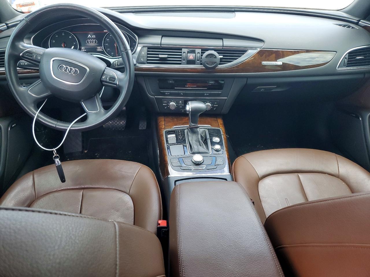 2014 Audi A6 Premium Plus Black vin: WAUFGAFC7EN049913