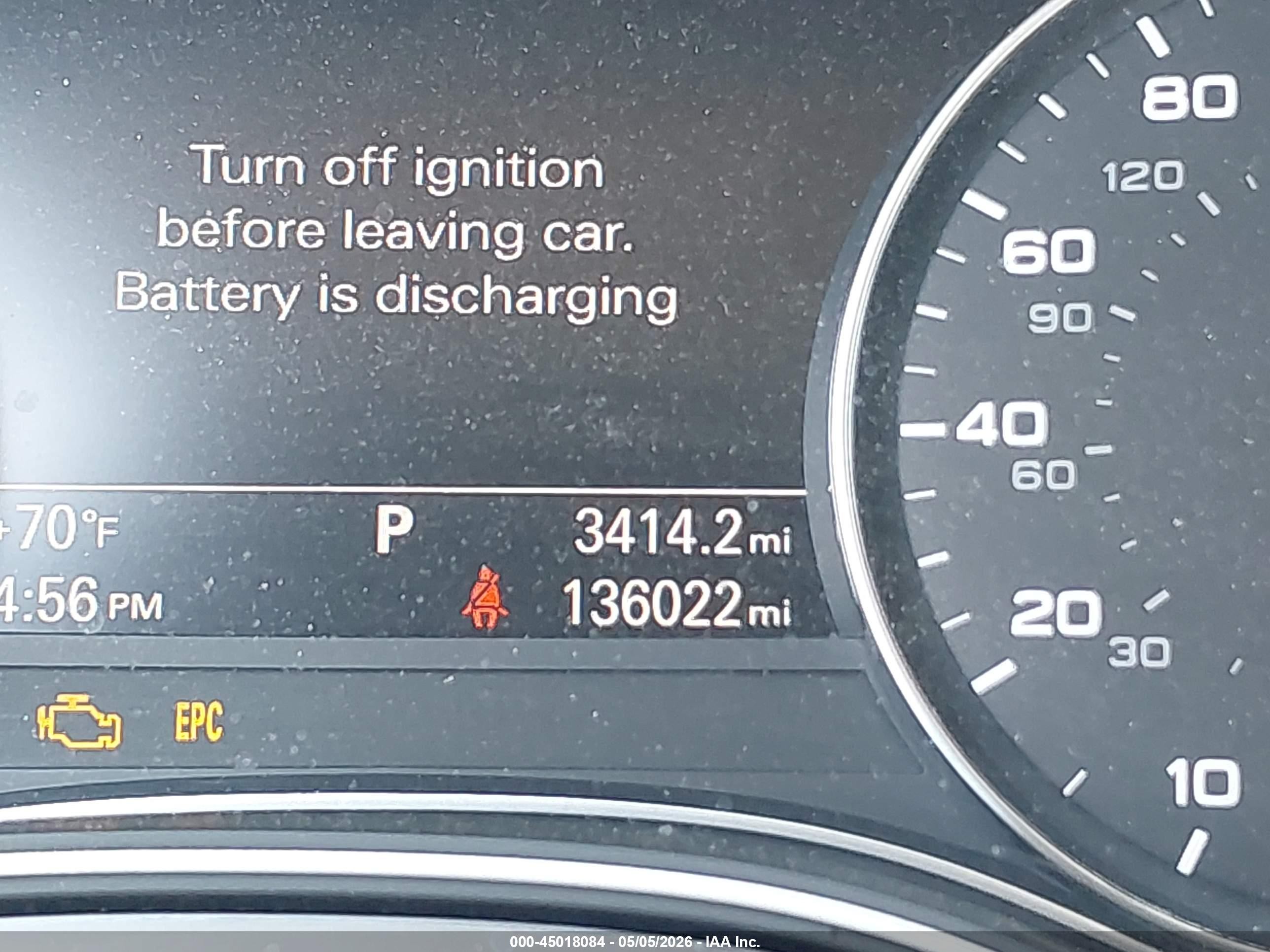 2015 Audi A6 3.0t Premium Plus Gray vin: WAUFGAFC7FN015472
