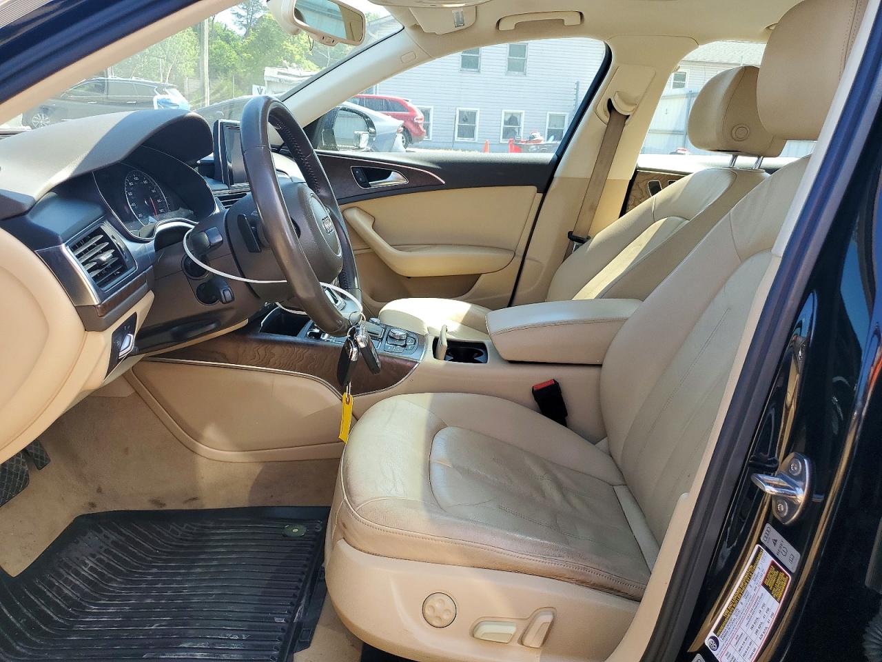 2015 Audi A6 Premium Plus Black vin: WAUFGAFC8FN008403
