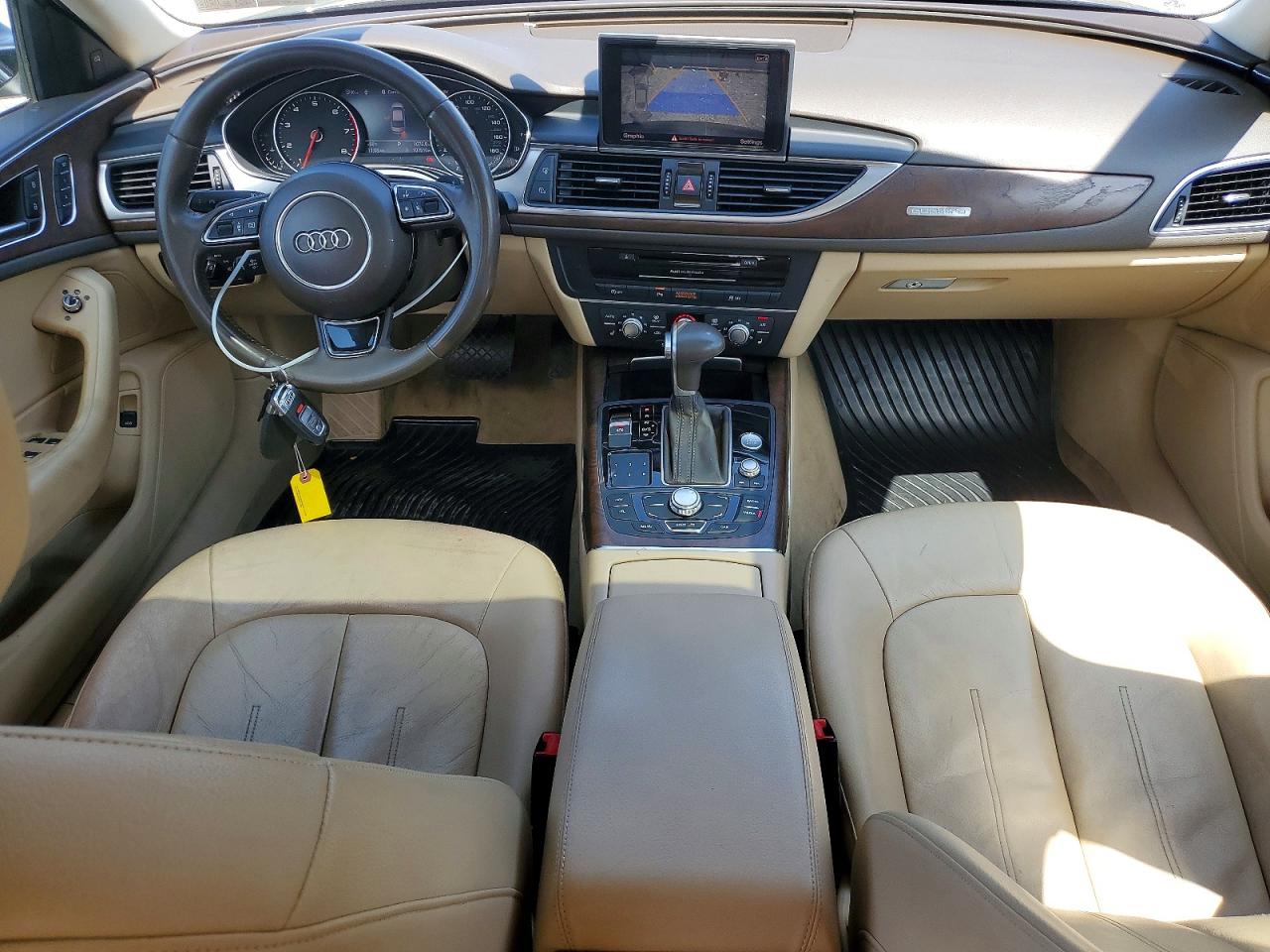 2015 Audi A6 Premium Plus Black vin: WAUFGAFC8FN008403