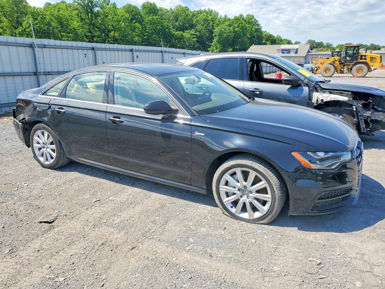 2015 Audi A6 Premium Plus Black vin: WAUFGAFC8FN008403