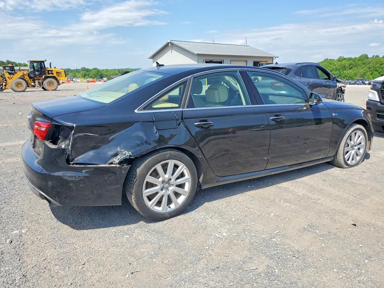 2015 Audi A6 Premium Plus Black vin: WAUFGAFC8FN008403
