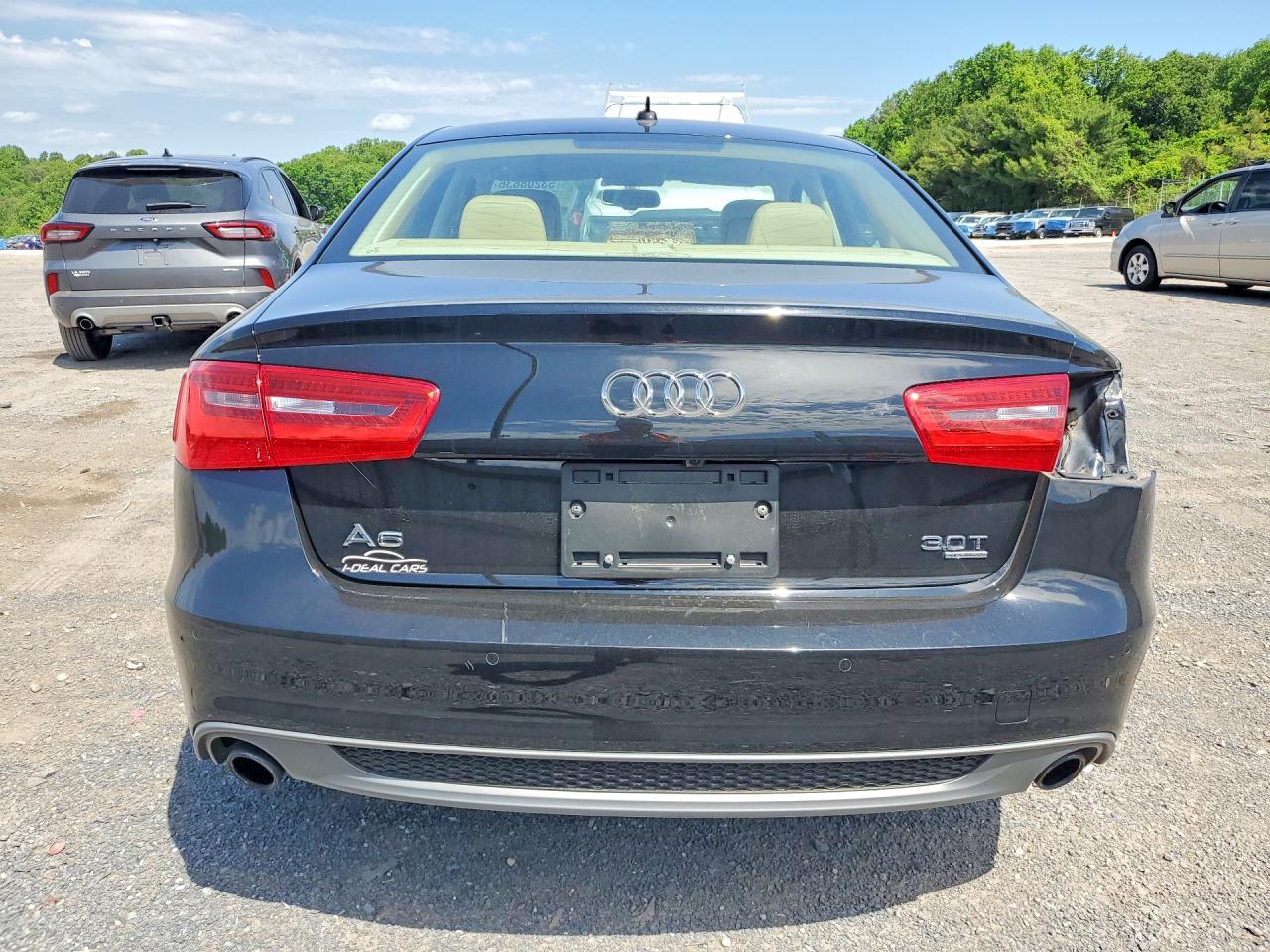 2015 Audi A6 Premium Plus Black vin: WAUFGAFC8FN008403