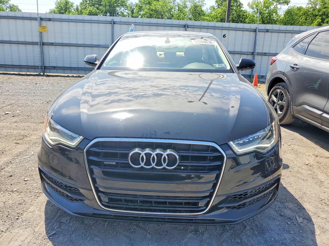 2015 Audi A6 Premium Plus Black vin: WAUFGAFC8FN008403