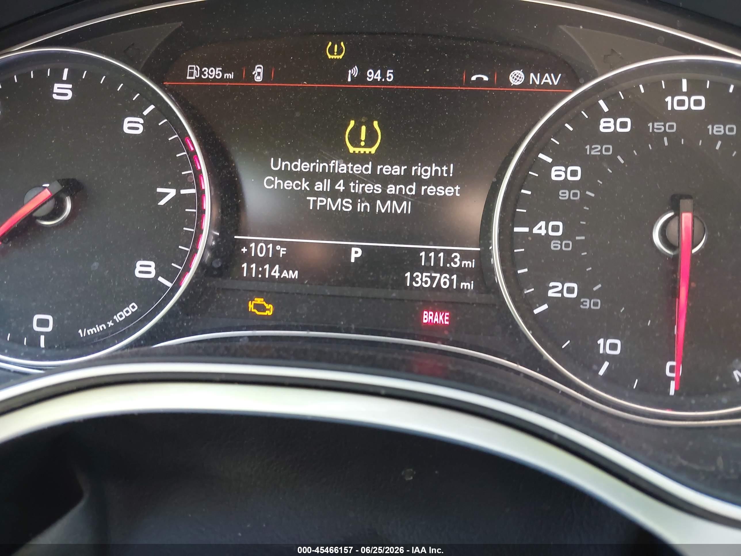 2015 Audi A6 3.0t Premium Plus Black vin: WAUFGAFC8FN019398