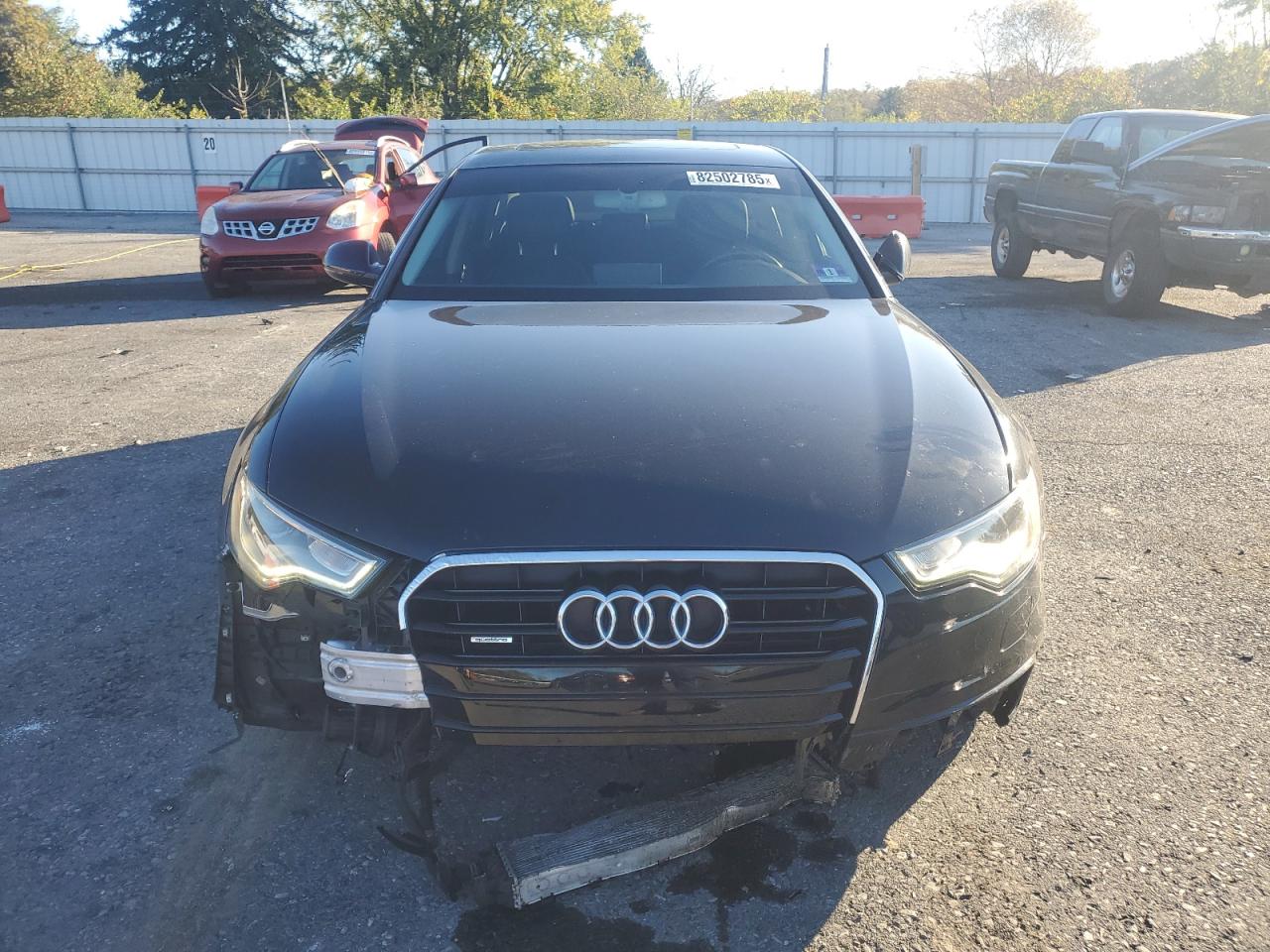 2015 Audi A6 Premium Plus Black vin: WAUFGAFC8FN033446