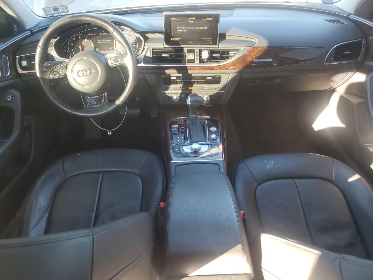 2015 Audi A6 Premium Plus Black vin: WAUFGAFC8FN033446
