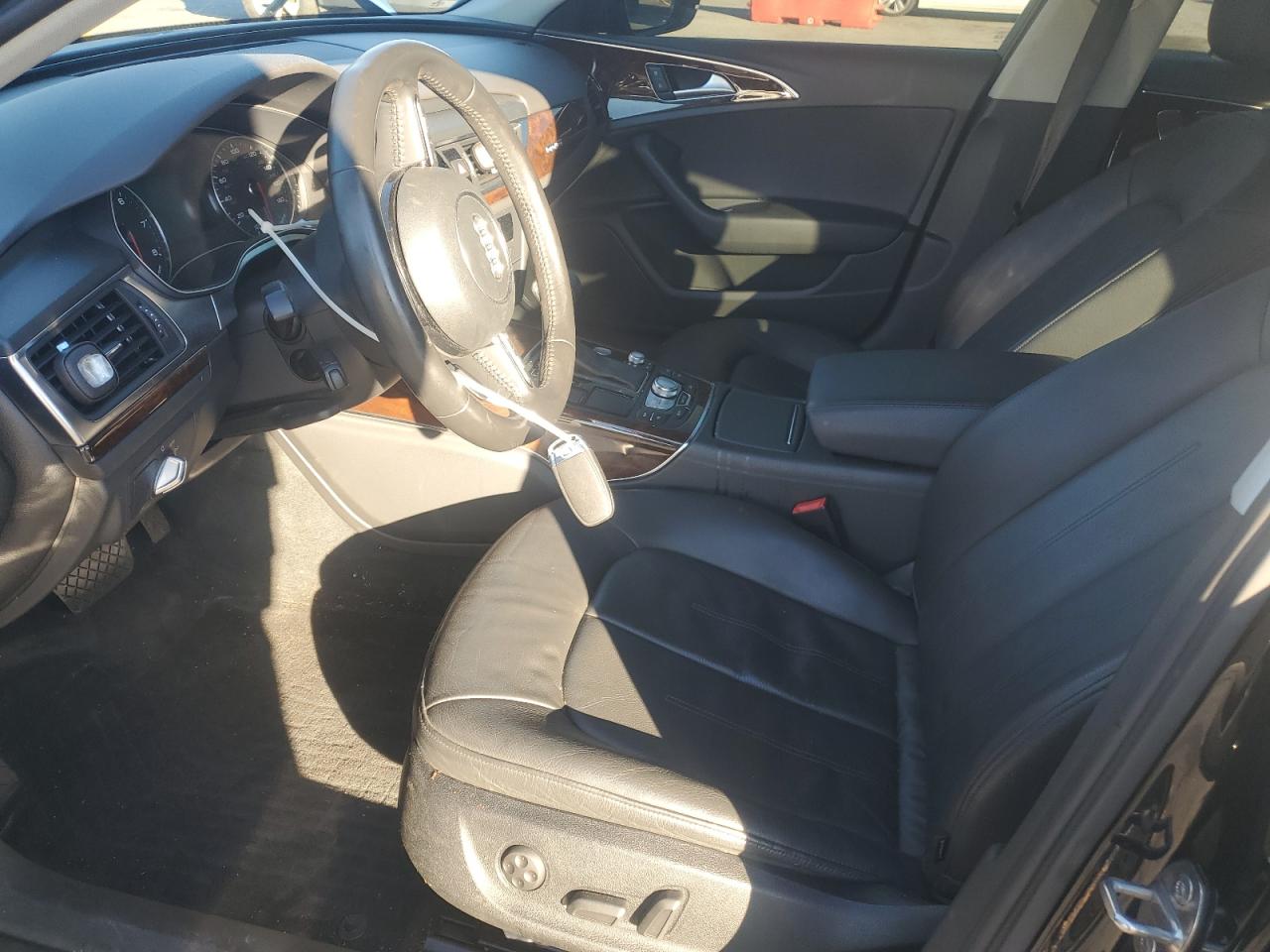2015 Audi A6 Premium Plus Black vin: WAUFGAFC8FN033446