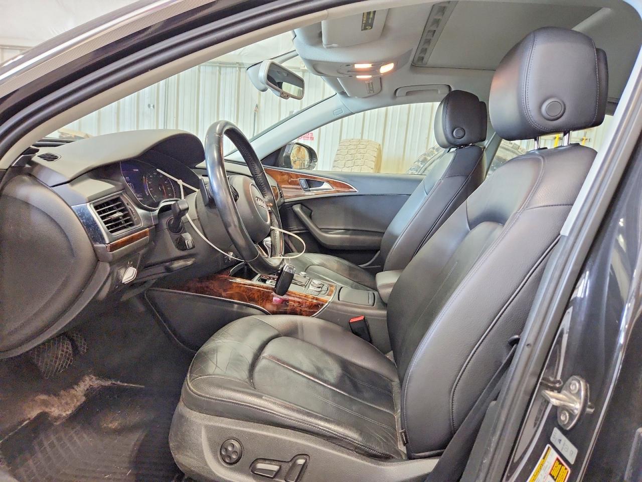 2015 Audi A6 Premium Plus Gray vin: WAUFGAFC8FN041837