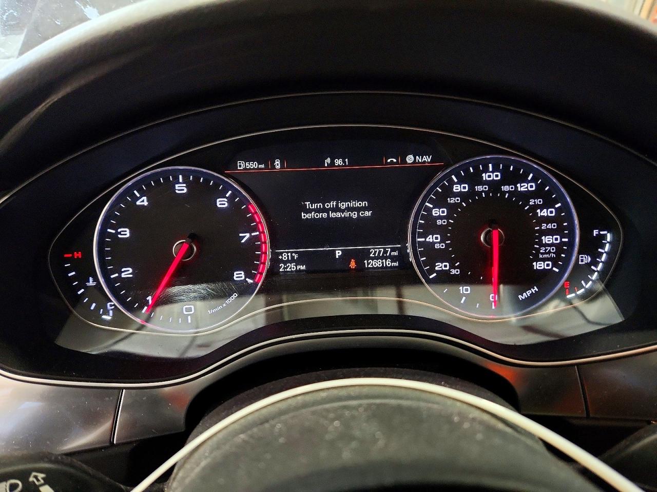 2015 Audi A6 Premium Plus Gray vin: WAUFGAFC8FN041837