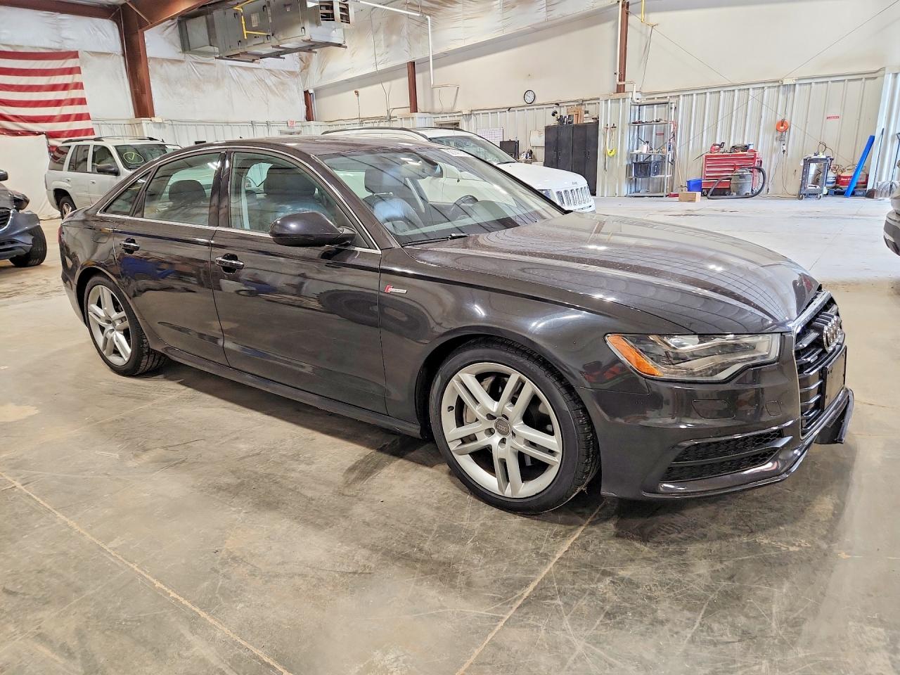 2015 Audi A6 Premium Plus Gray vin: WAUFGAFC8FN041837