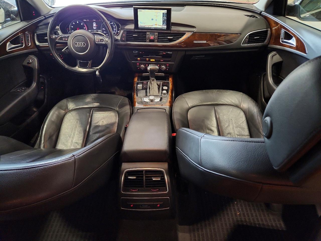 2015 Audi A6 Premium Plus Gray vin: WAUFGAFC8FN041837