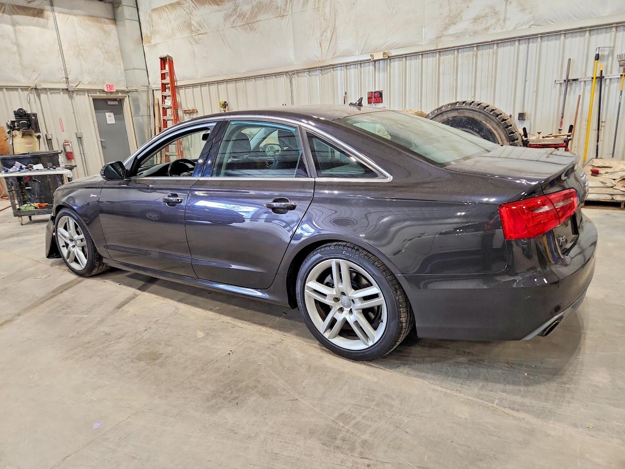 2015 Audi A6 Premium Plus Gray vin: WAUFGAFC8FN041837