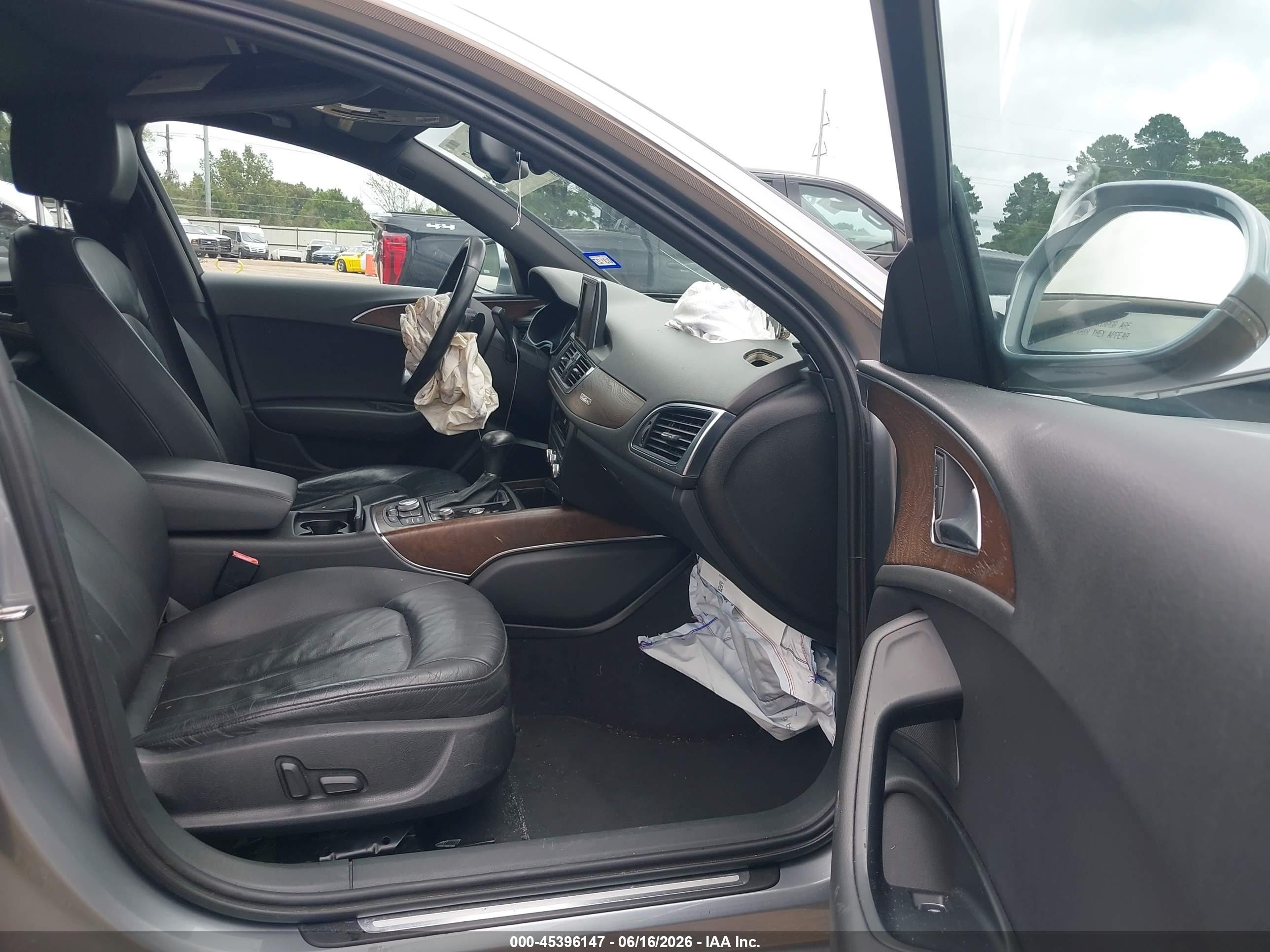 2014 Audi A6 3.0t Premium Plus Silver vin: WAUFGAFC9EN065269