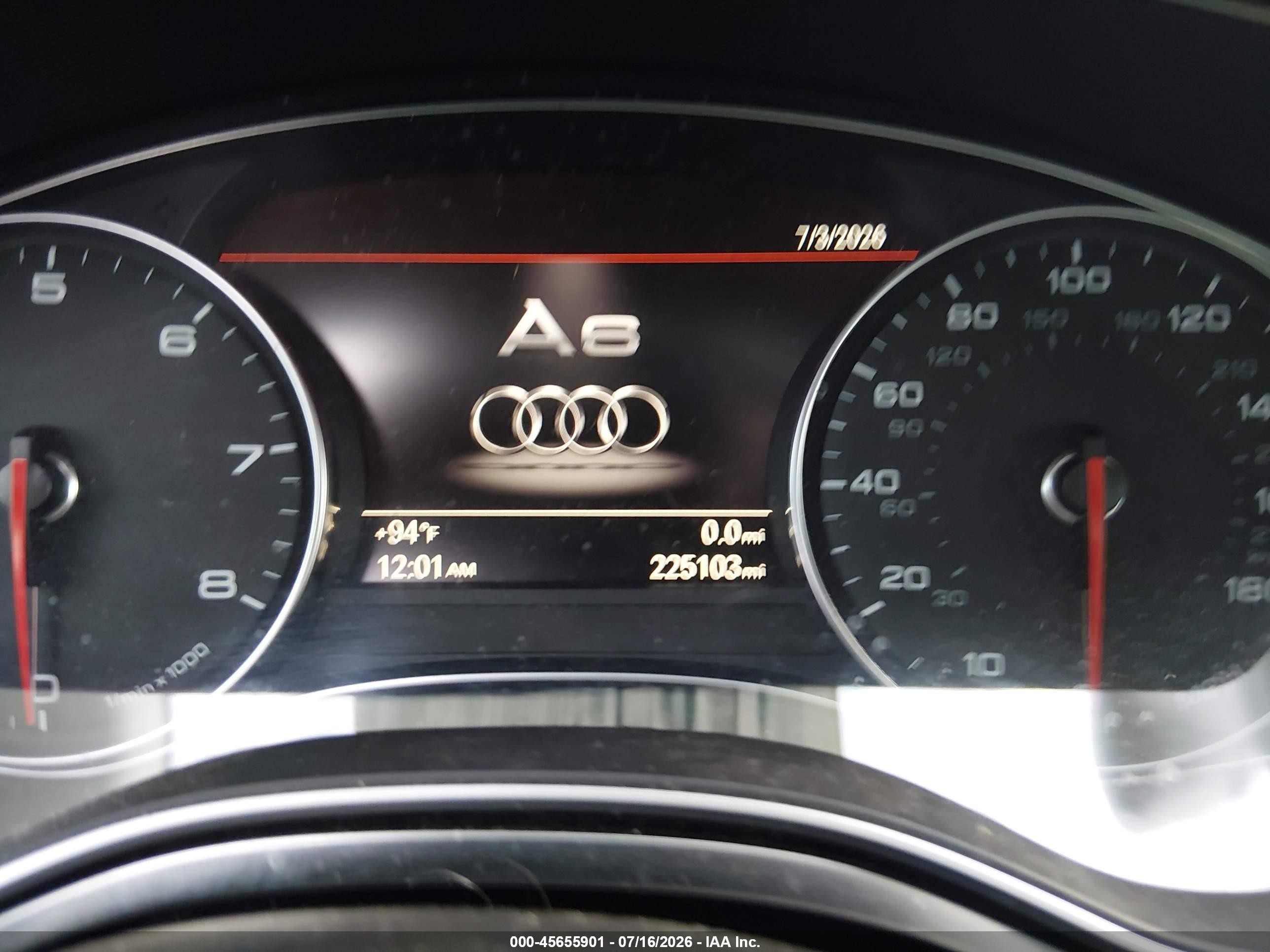 2014 Audi A6 3.0t Premium Plus Белый vin: WAUFGAFC9EN109920