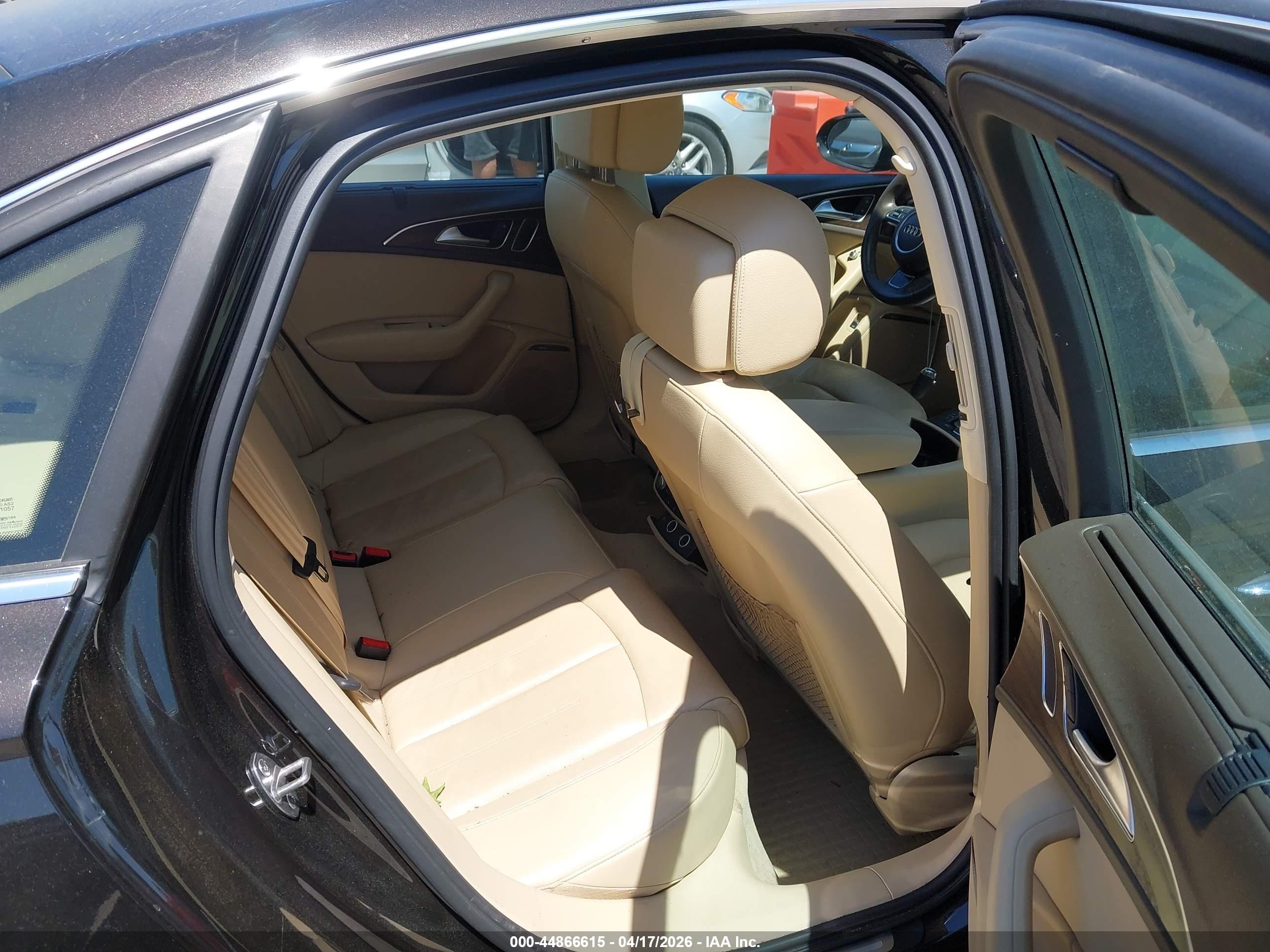 2015 Audi A6 3.0t Premium Plus Black vin: WAUFGAFC9FN019121