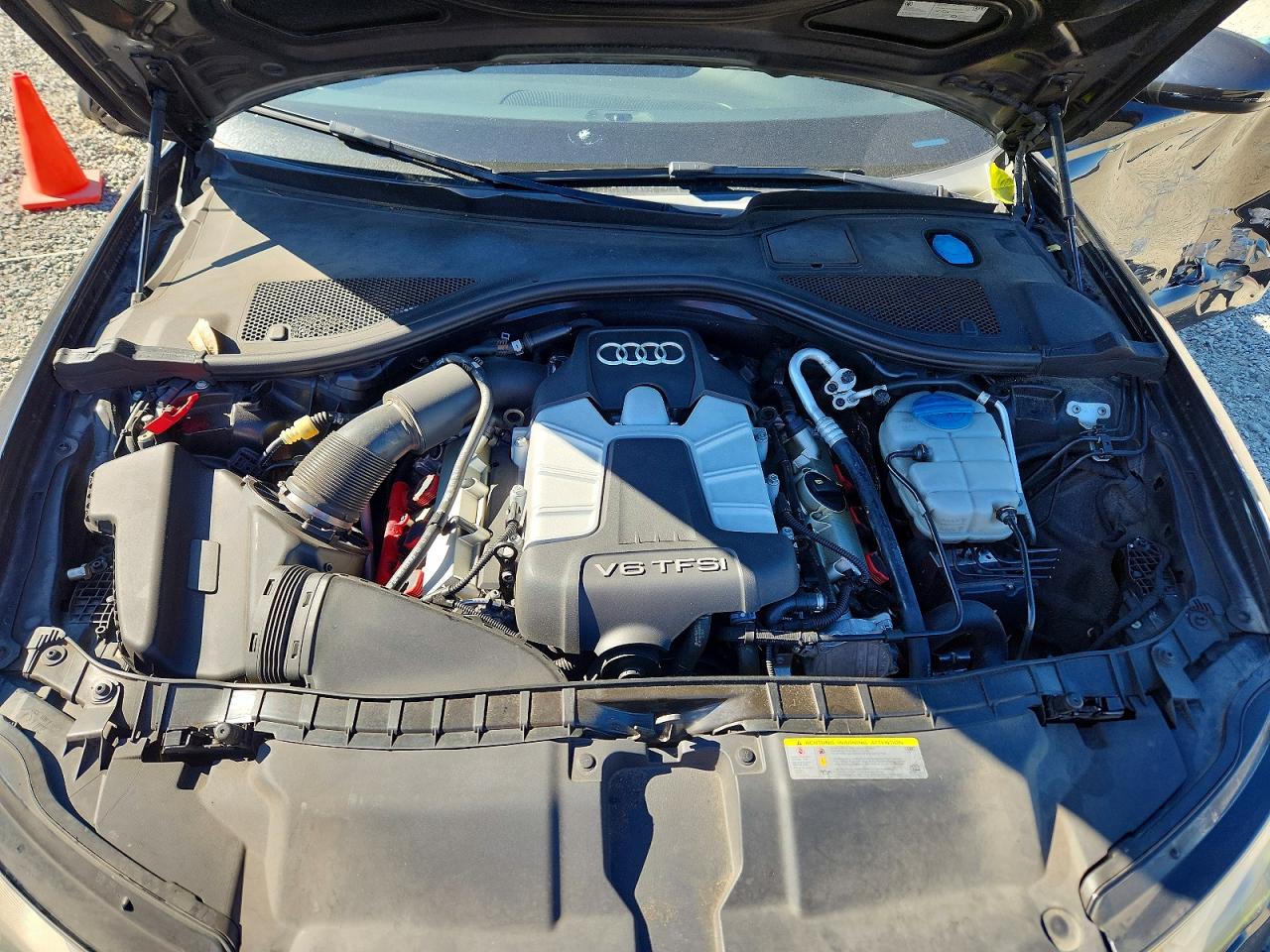 2014 Audi A6 Premium Plus Black vin: WAUFGAFCXEN079097