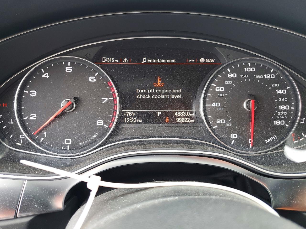 2015 Audi A6 Premium Plus White vin: WAUFGAFCXFN004062