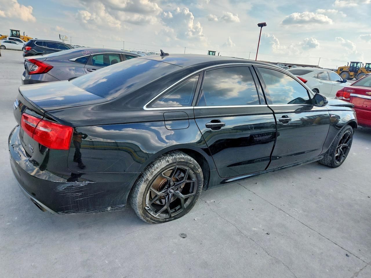 2015 Audi A6 Premium Plus Black vin: WAUFGAFCXFN004191