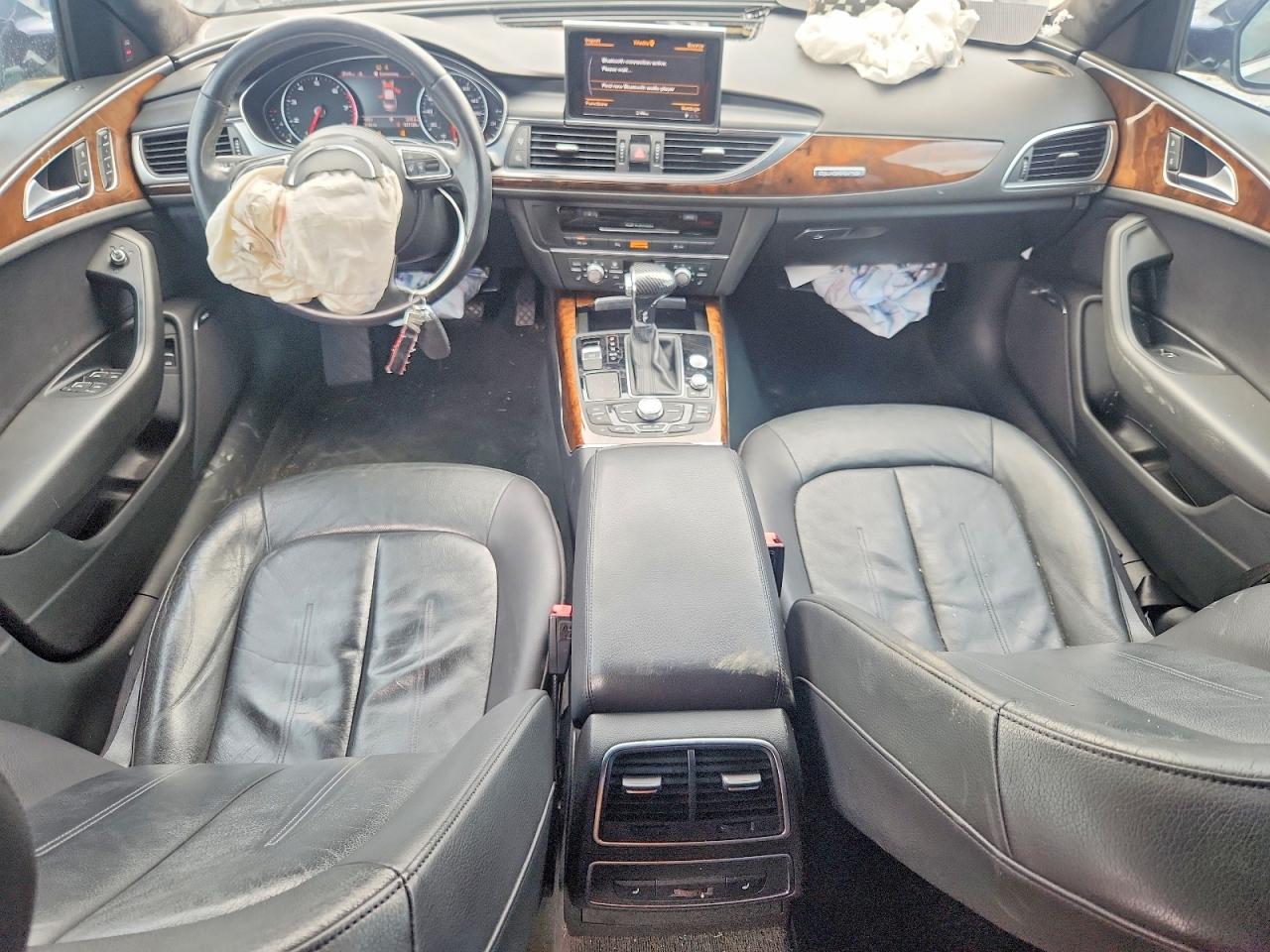 2015 Audi A6 Premium Plus Black vin: WAUFGAFCXFN004191