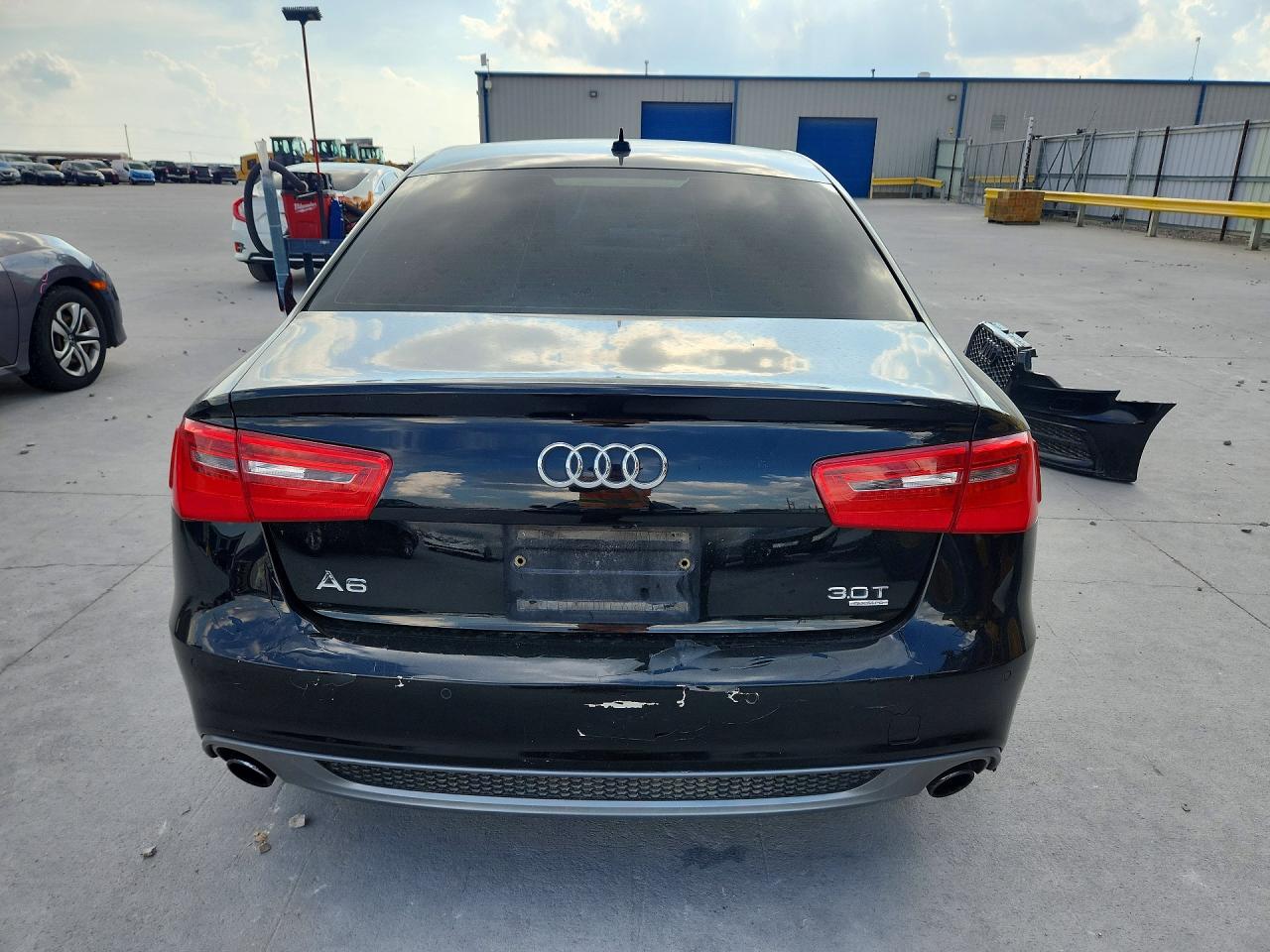 2015 Audi A6 Premium Plus Black vin: WAUFGAFCXFN004191