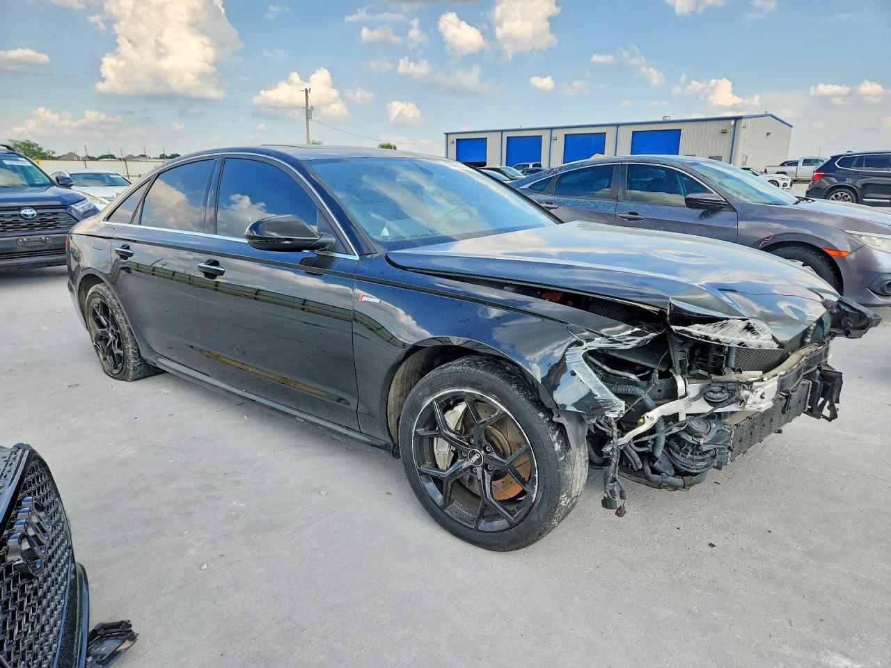 2015 Audi A6 Premium Plus Black vin: WAUFGAFCXFN004191