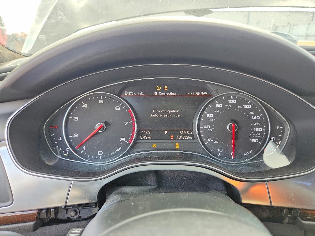 2015 Audi A6 Premium Plus Black vin: WAUFGAFCXFN004191