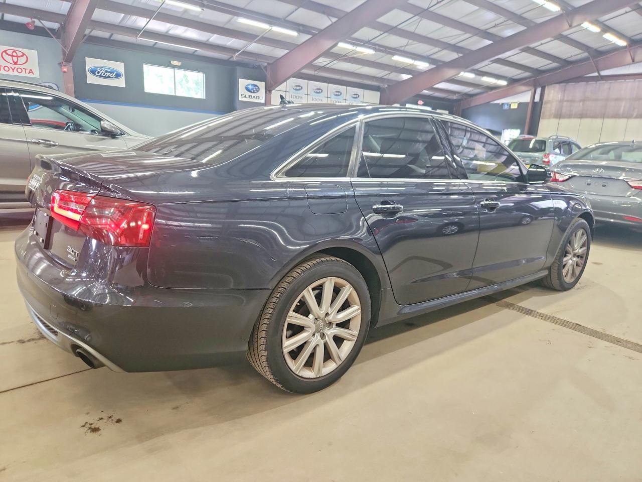 2015 Audi A6 Premium Plus Blue vin: WAUFGAFCXFN029611